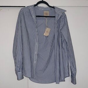 Casa cabana stripe button down